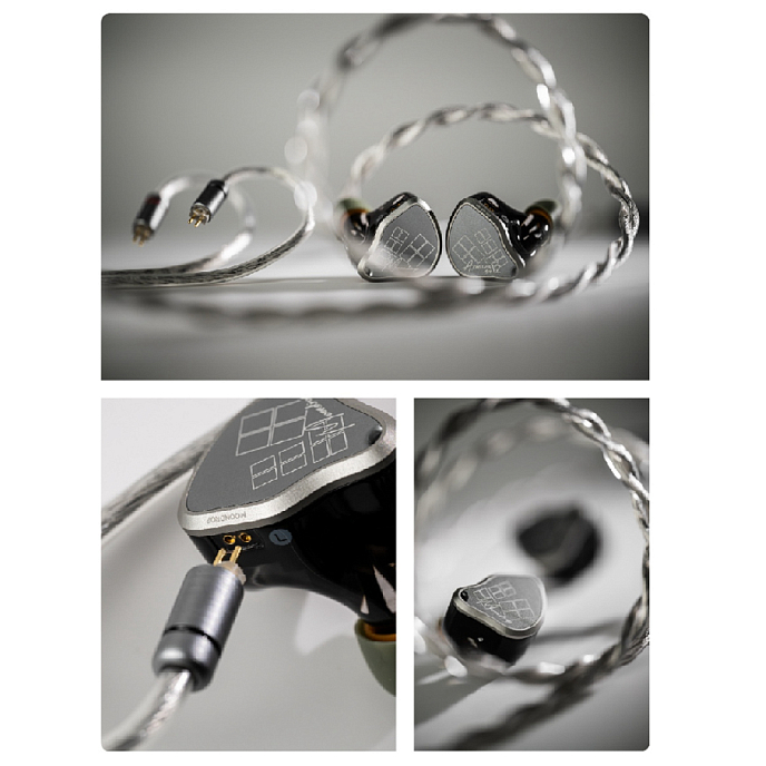 In-ear headphones MoonDrop Armature Art 12 Silver - img.7