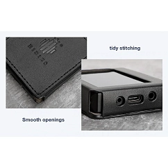 Player Case Hidizs AP80 Pro-X Leather Case Black