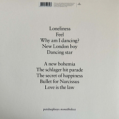 Vinyl Record Pet Shop Boys - Nonetheless - Grey LP