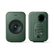 Bookshelf speakers KEF LSX II LT Sage Green + KEF P1 Desk Pad Silver - img.2