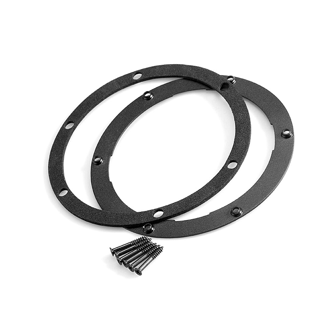 Eartips HIFIMAN Aluminium Trim Rings black - img.2