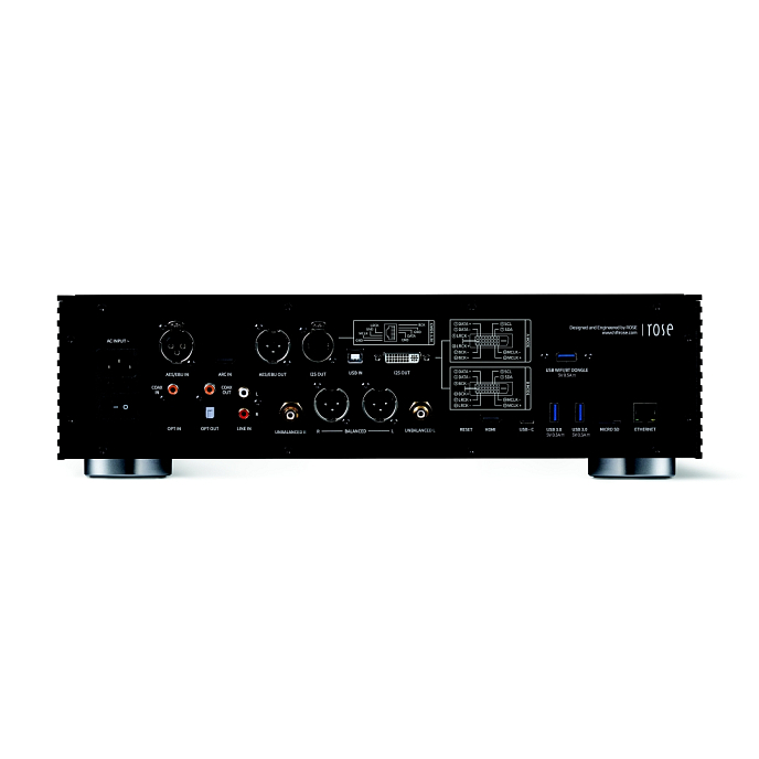 Network Audio Player Rose RS150B Black - img.3