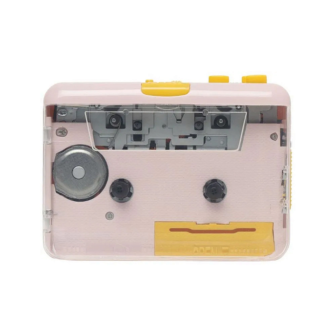 Player MJI Audio J09 Cassette Player pink - img.0