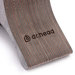 Headphone stand Dr.Head Under Wood Snowstorm 1 Natural Black