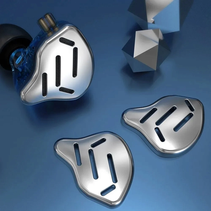 In-ear headphones KZ ZAX with Mic Silver - img.2