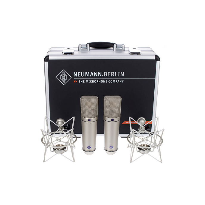 Studio microphone Neumann U 87 Ai Stereo Set Nickel - img.9