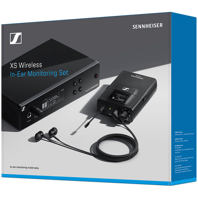 Radio system Sennheiser XSW IEM SET (B) Black - img.7