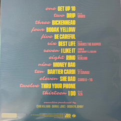 Vinyl Record Cardi B - Invasion Of Privacy (Crystal Clear) - 2LP