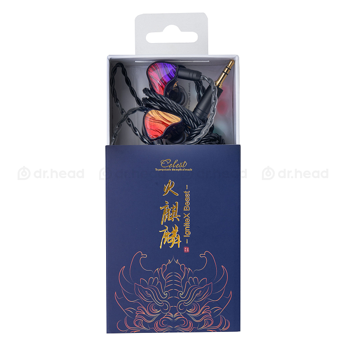 In-ear headphones Celest IgniteX Beast Purple Red 3.5mm - img.17