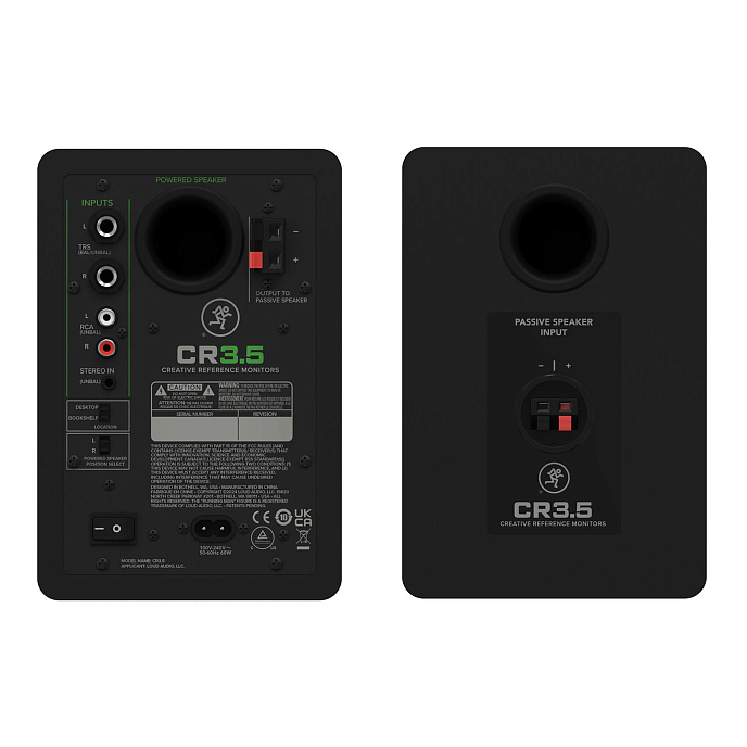 Studio monitor Mackie CR3.5 Black - img.2
