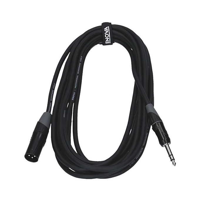 Cable ENOVA EC-A1-XLMPLM3-10 Black XLR(m) - 6.3mm 10m - img.1