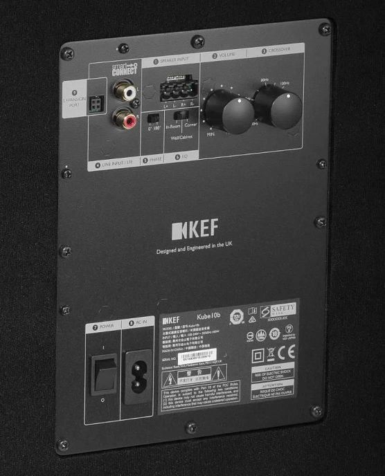 Kit KEF LS60 Wireless Carbon Black + Kube 10B Subwoofer + KW1 Kit - img.10