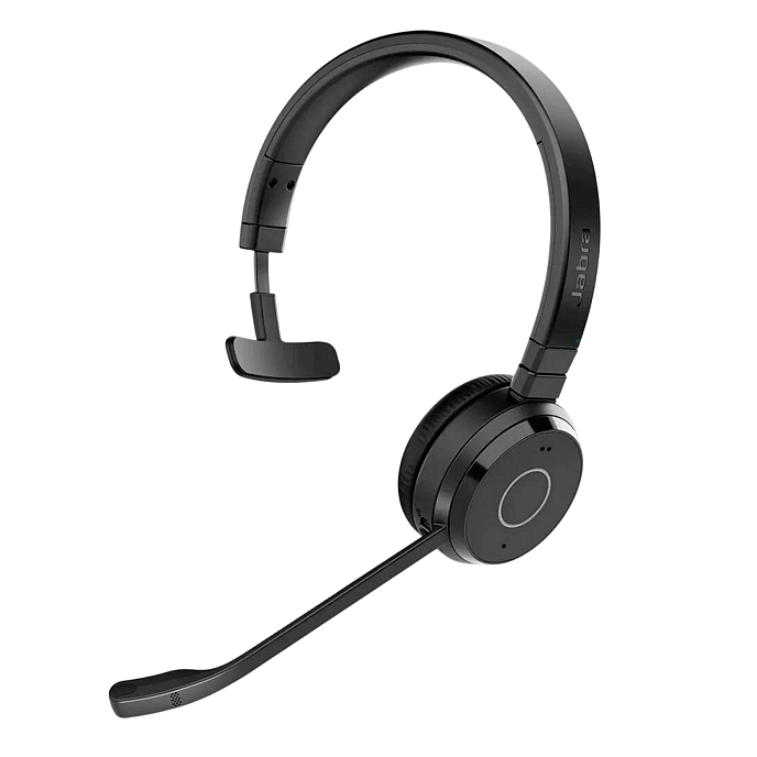 Headset Jabra Evolve 65 TE Link 390a MS Mono Stand Black - img.0