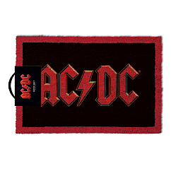 Floor mat Pyramid AC/DC Logo (Doormat) Black/Red