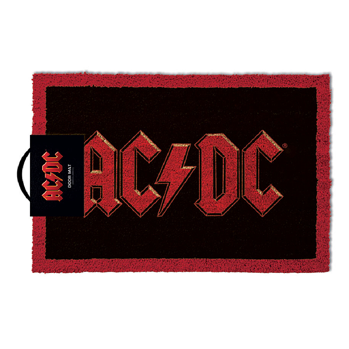 Floor mat Pyramid AC/DC Logo (Doormat) Black/Red - img.0