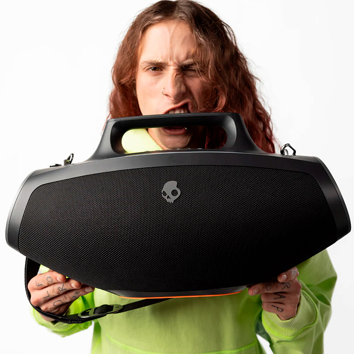 Portable speaker Skullcandy Barrel Black Orange - img.3