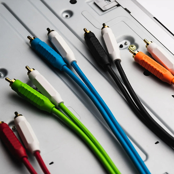 Cable DJTT Chroma Cables 2RCA - 2RCA Black 2m - img.4