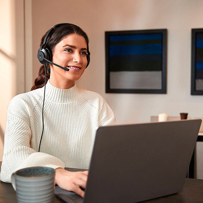 Call Center Headset Jabra Evolve 30 II Stereo UC Black - img.4