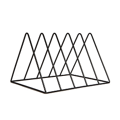 Vinyl record stand MJI Audio Vinyl Records Holder R25A Black