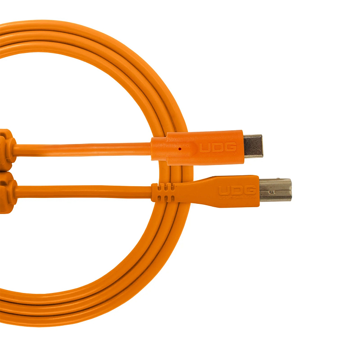 Cable UDG Ultimate Audio Cable USB-C - USB-B Straight 1.5m Orange - img.0