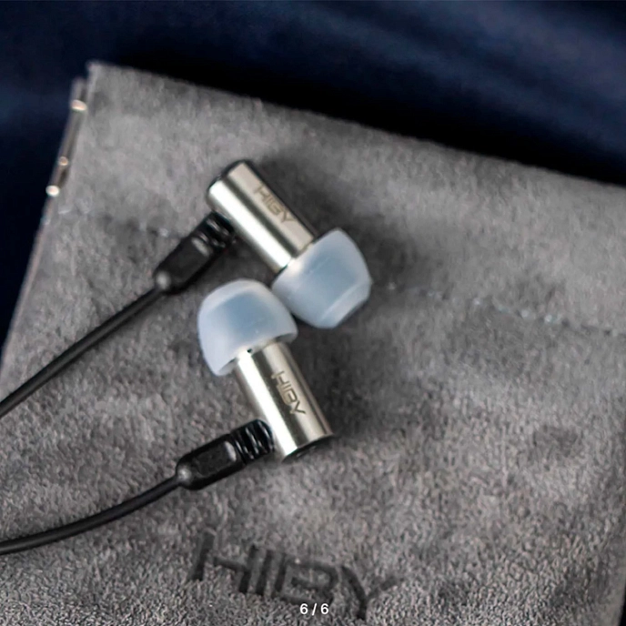 In-ear headphones HiBy Thor silver - img.1
