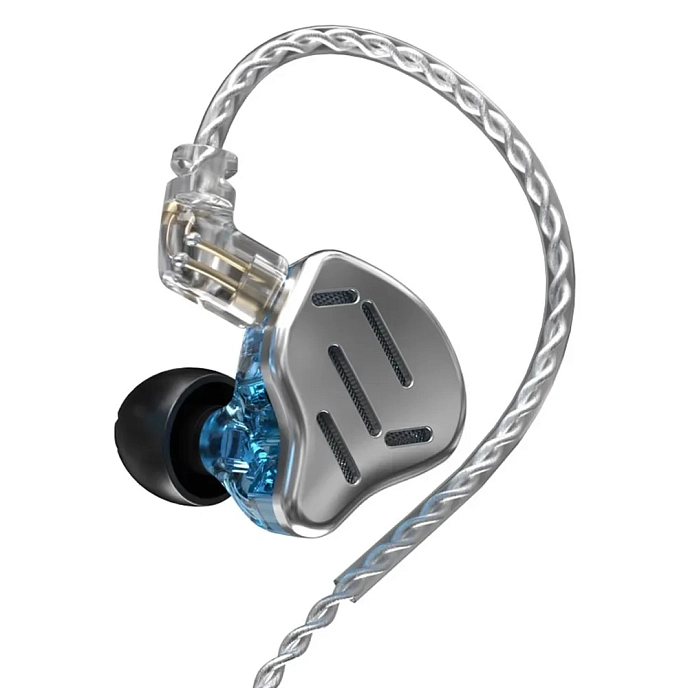 In-ear headphones KZ ZAX with Mic Silver - img.4