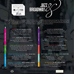 Vinyl Record Various Artists - Jazz And Broadway (Marbled Vinyl) LP