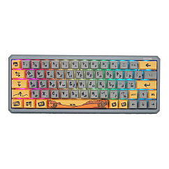 Keyboard Camel Tech The Oasis Silver Switch Grey