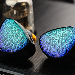 In-ear headphones Celest Wyvern Black Remaster (with Mic) Malachite Violet