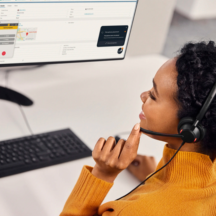 Call Center Headset Jabra Engage 50 II MS Stereo Black - img.4