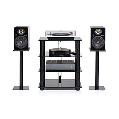 Hi-Fi Stand NorStone Epur 4 HiFi Black/Satin