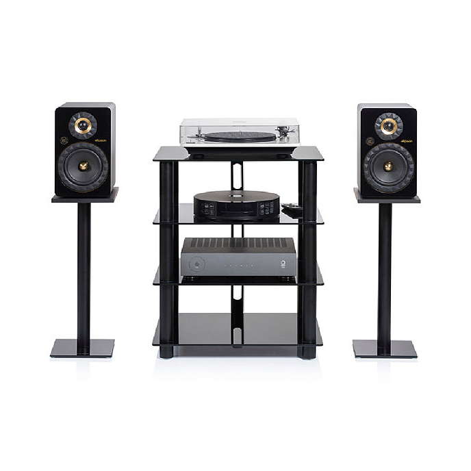 Hi-Fi Stand NorStone Epur 4 HiFi Black/Satin - img.3