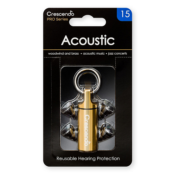 Earplugs for musicians Crescendo PRO Acoustic 15 - img.0