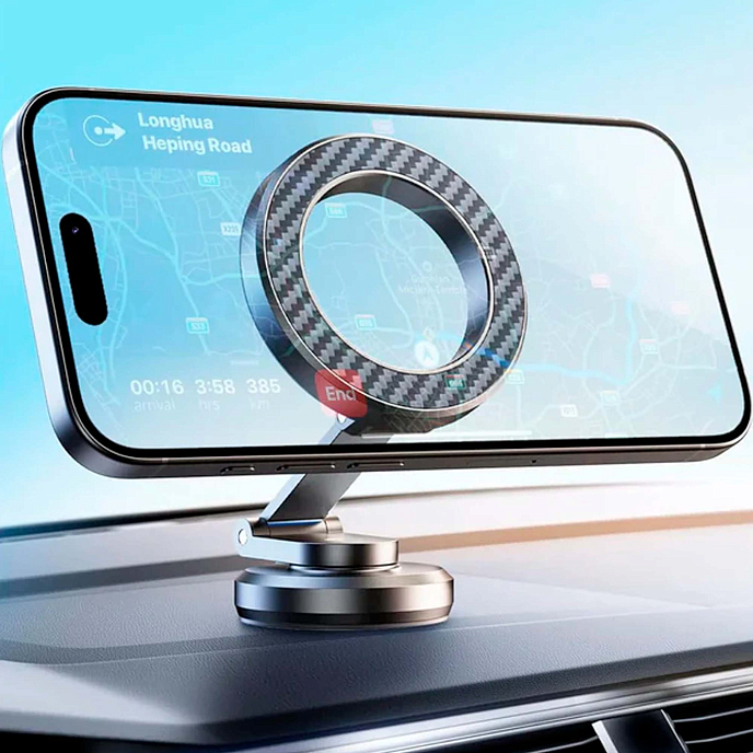 Car Charger Anker Car Magnetic Bracket Silver - img.4