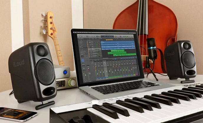 Studio monitor IK Multimedia iLoud Micro Monitor White - img.6