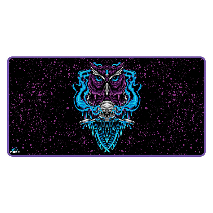 Mouse pad Maze NIGHT OWL-B Black 3XL - img.0