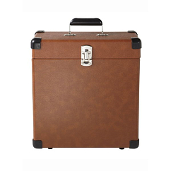 Vinyl Storage Box Crosley Platter-Pak Tan