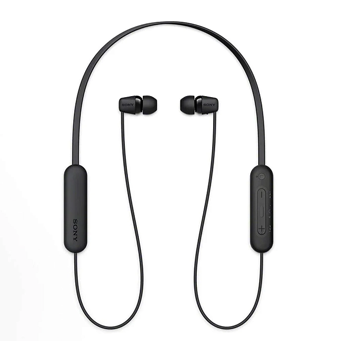 Wireless Headphones Sony WI-C100 Black - img.2