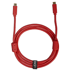Cable UDG Ultimate Audio Cable USB-C - USB-C Straight 1.5m Red