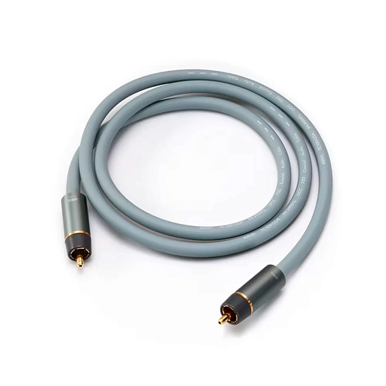 Cable ddHiFi RC100C RCA Plug OCC Copper Coaxial 1m - img.0