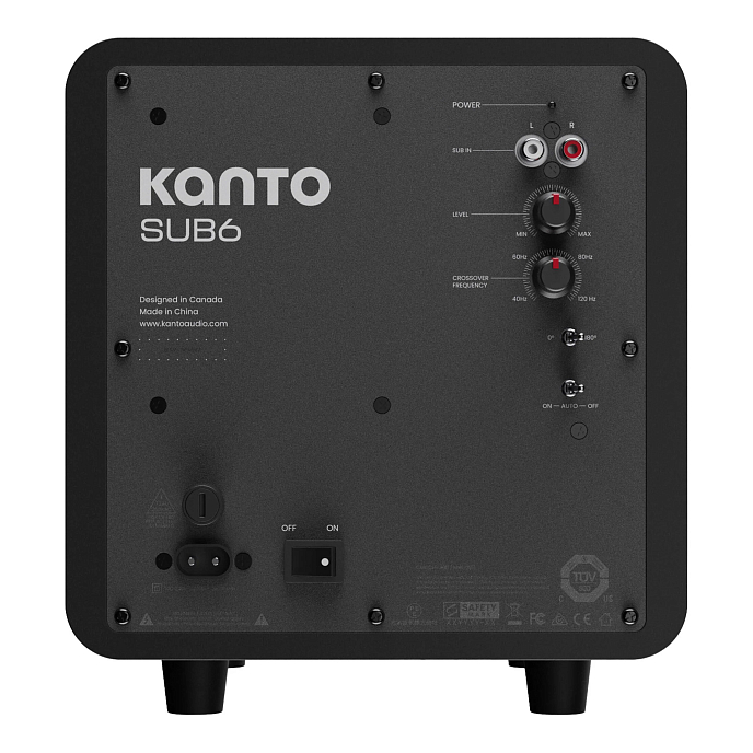 Subwoofer Kanto Sub6 Matte Black - img.2
