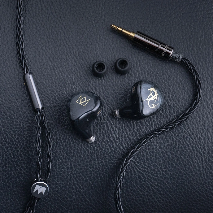 IEMs headphones Noble Audio Kublai Khan Black - img.11