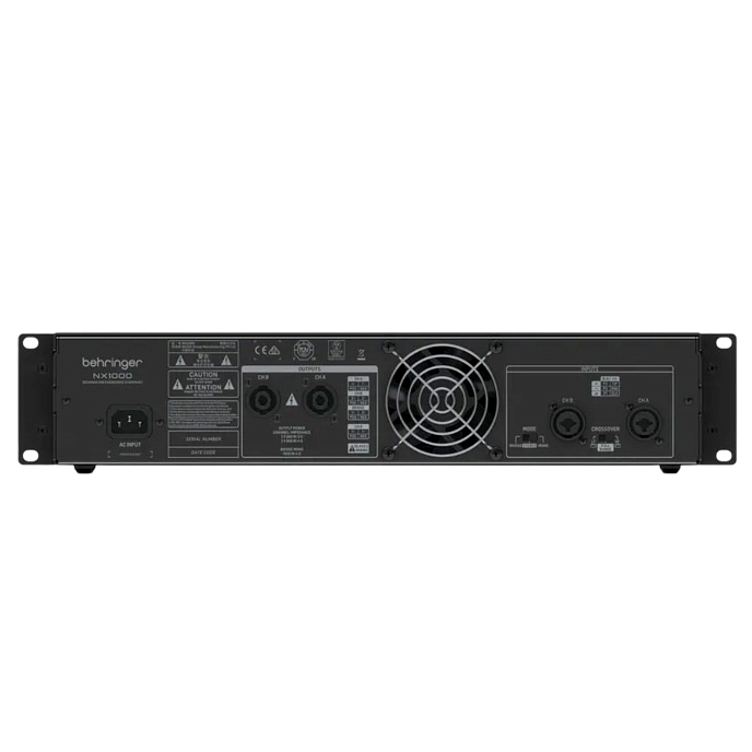 Power Amp Behringer NX1000 Black - img.2