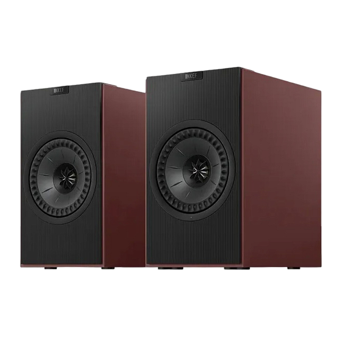 Bookshelf speakers KEF Coda W Vintage Burgundy - img.0