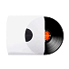 Vinyl Record inner sleeves Echo Audio 12 Inner Sleeves 25pcs White - img.1