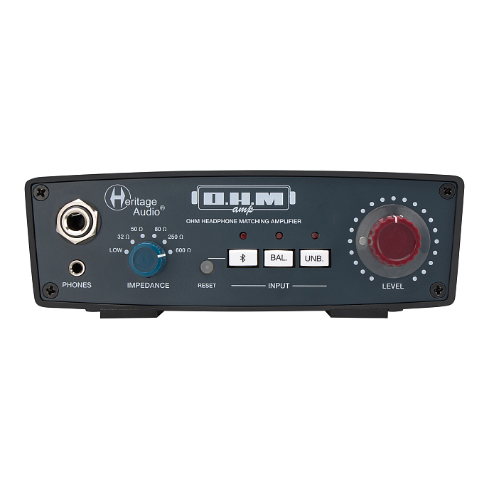 Headphone Amplifier Heritage Audio O.H.M Amp Black Blue - img.0