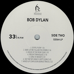 Vinyl Record Bob Dylan – Bob Dylan LP