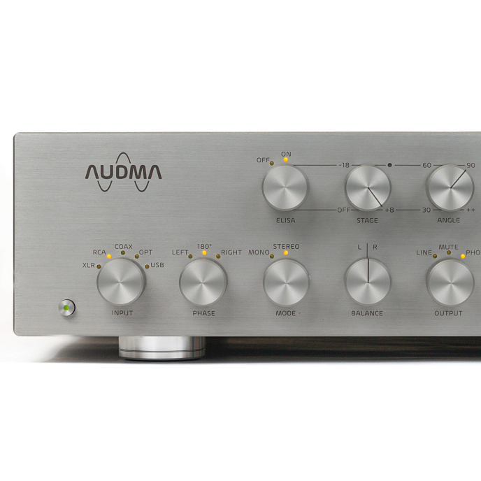 Headphone Amplifier Audma Maestro HPA 1 Silver - img.4