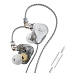 In-ear headphones KZ ZAS with Mic Silver - img.0