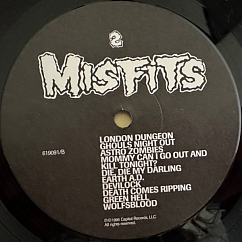 Vinyl Record The Misfits - Misfits LP
